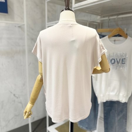 캡소매 브이넥 가디건