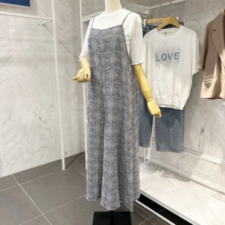 복고 끈 점프수트