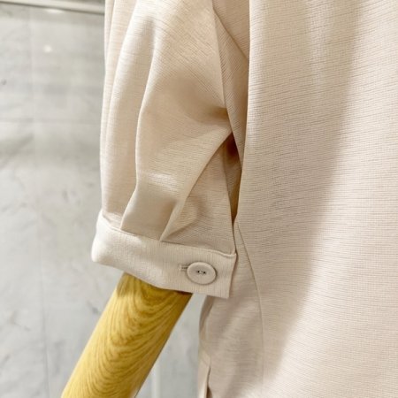 어깨 퍼프 카라 자켓