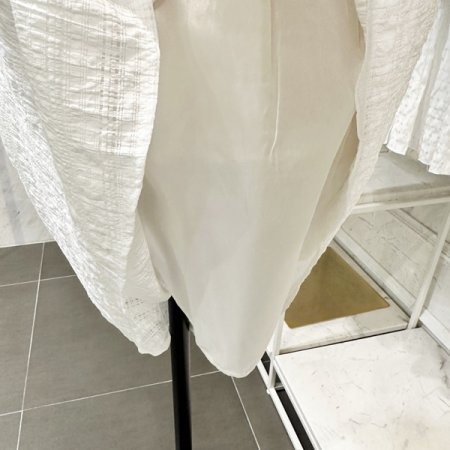 썸머 뒷밴딩 에이라인 스커트