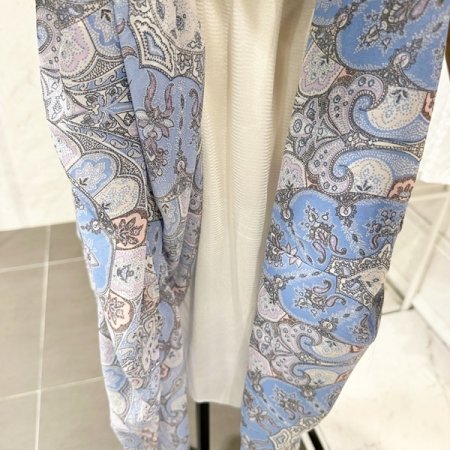 라운드넥 에스닉 스트링 원피스