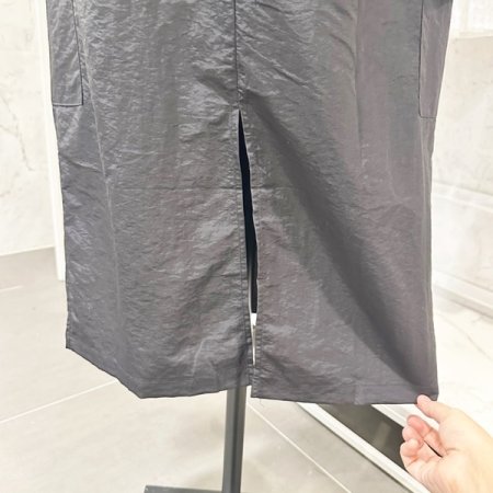 스트링 셔츠 카고 스커트 세트