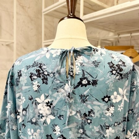 꽈배기 벨트 플라워 원피스