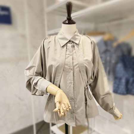 케이프 스트링 자켓