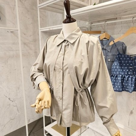 케이프 스트링 자켓