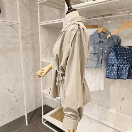 케이프 스트링 자켓