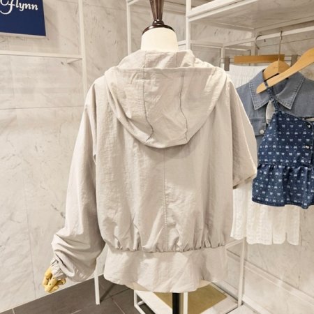 후드 셔링 포인트 점퍼