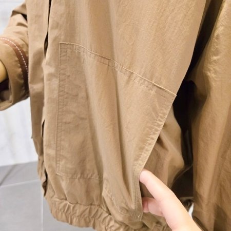 밑단 밴딩 자켓