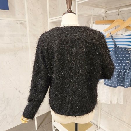 노카라 트위드 가디건