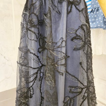 플라워 샤 스커트