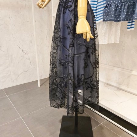 플라워 샤 스커트