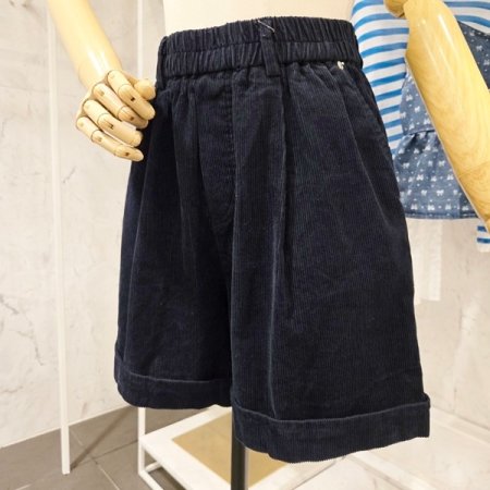 롤업 코듀로이 반바지
