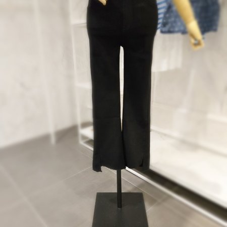 스판 트임 부츠컷 팬츠
