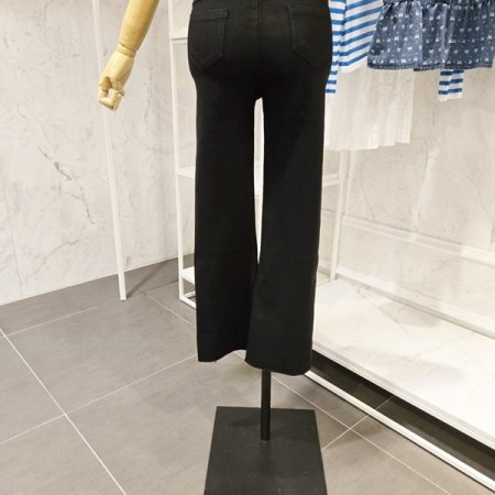 스판 트임 부츠컷 팬츠