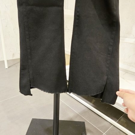 스판 트임 부츠컷 팬츠