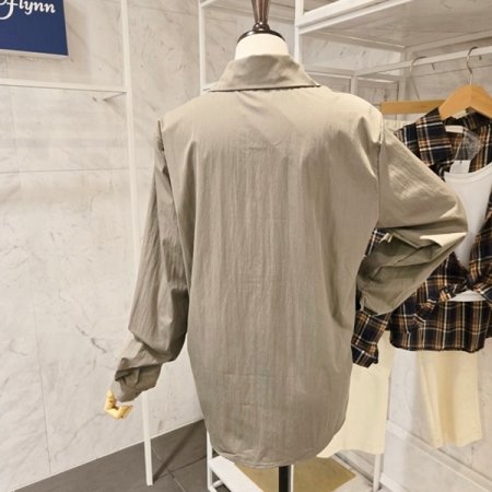 기본 컬러 카라 셔츠