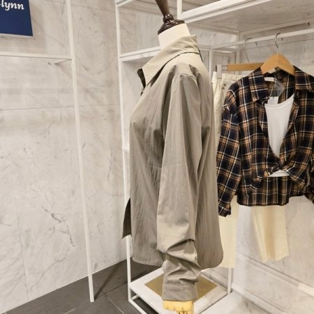 기본 컬러 카라 셔츠