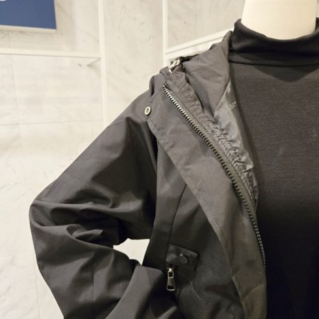 포켓 하프 야상 점퍼