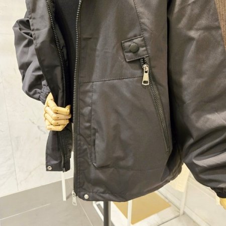 포켓 하프 야상 점퍼