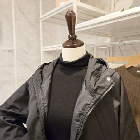 포켓 하프 야상 점퍼