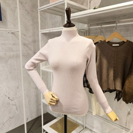 골지 반목 니트