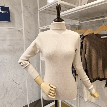 골지 폴라 니트