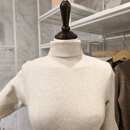 골지 폴라 니트