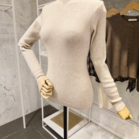 골지 폴라 니트