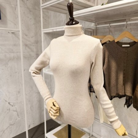 골지 폴라 니트