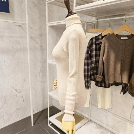 골지 폴라 니트