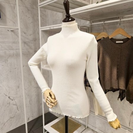 롤링 골지 반목 니트