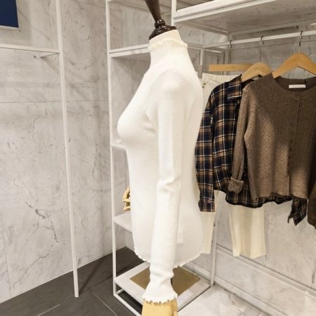 롤링 골지 반목 니트