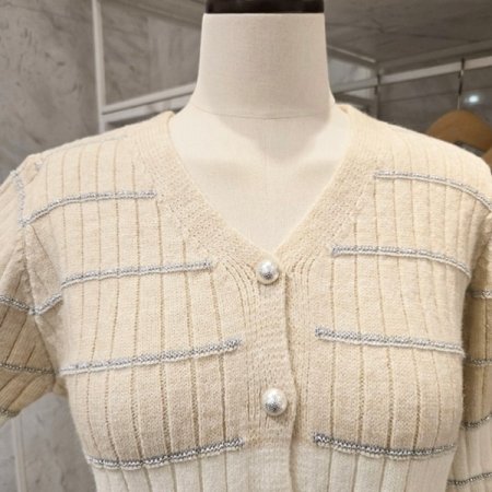 롤링 브이넥 가디건