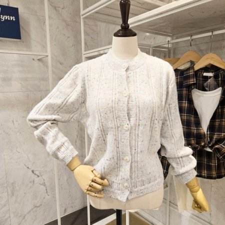 컬러 믹스 가디건