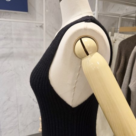 진주니트 민소매원피스 세트