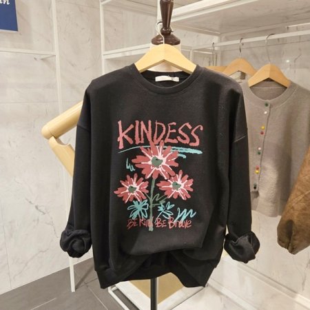 썬플라워 맨투맨티셔츠