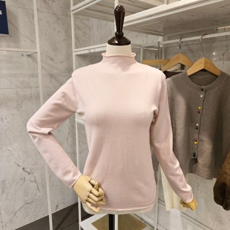 베이직 반목 니트