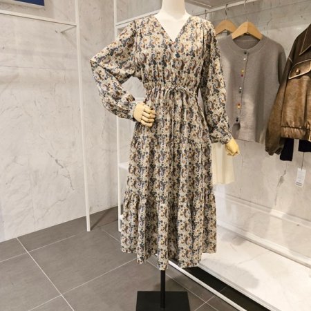 페이즐리 스트링 원피스