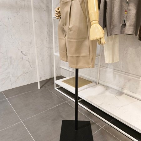 레더 버뮤다 팬츠