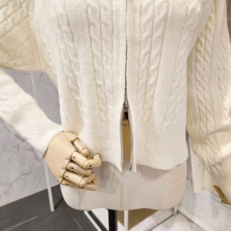 카라 꽈배기 투웨이 가디건