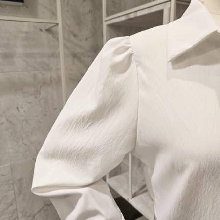 리본 뷔스티에 블라우스 세트