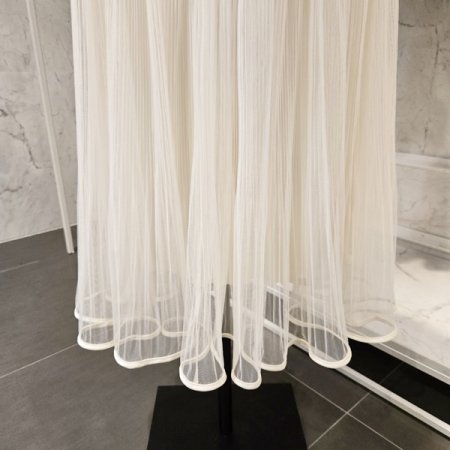 로즈 샤 밴딩 스커트