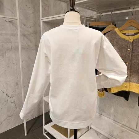 프린팅 라운드넥 티셔츠