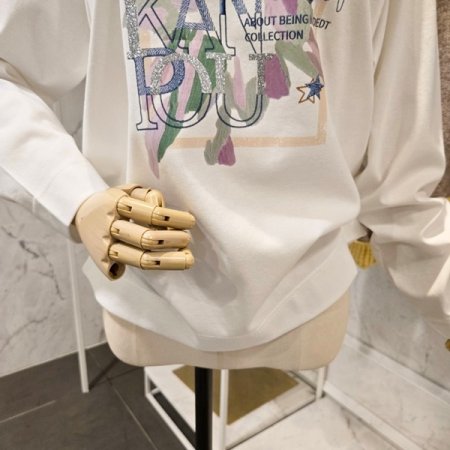 프린팅 라운드넥 티셔츠