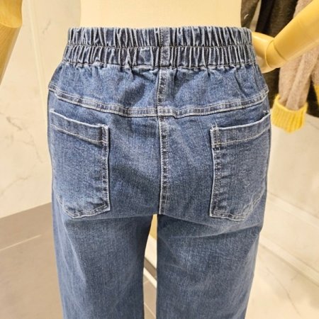 롤업 데님 팬츠
