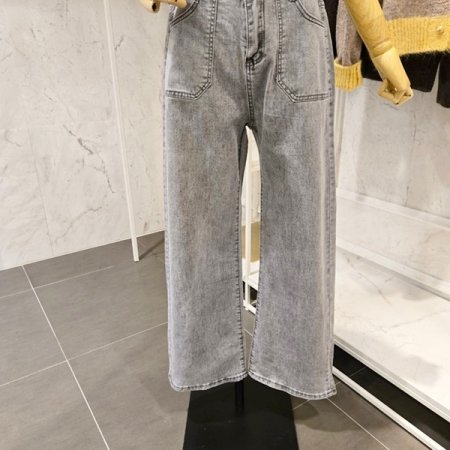 투포켓 와이드 팬츠