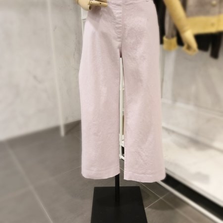 컬러 와이드 밴딩 팬츠