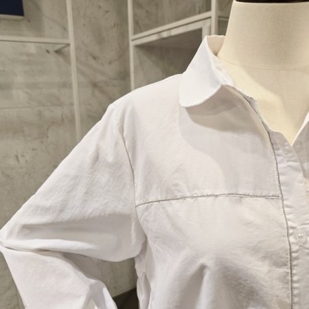 캉캉 셔링 블라우스