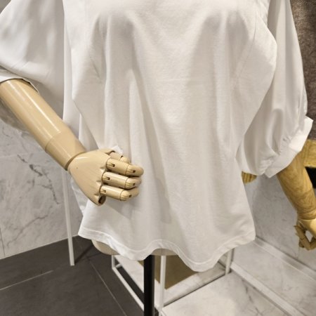 루즈핏 소매배색 티셔츠