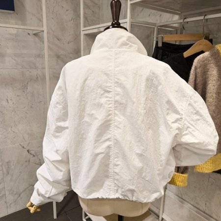 양포켓 스트링 야상 점퍼